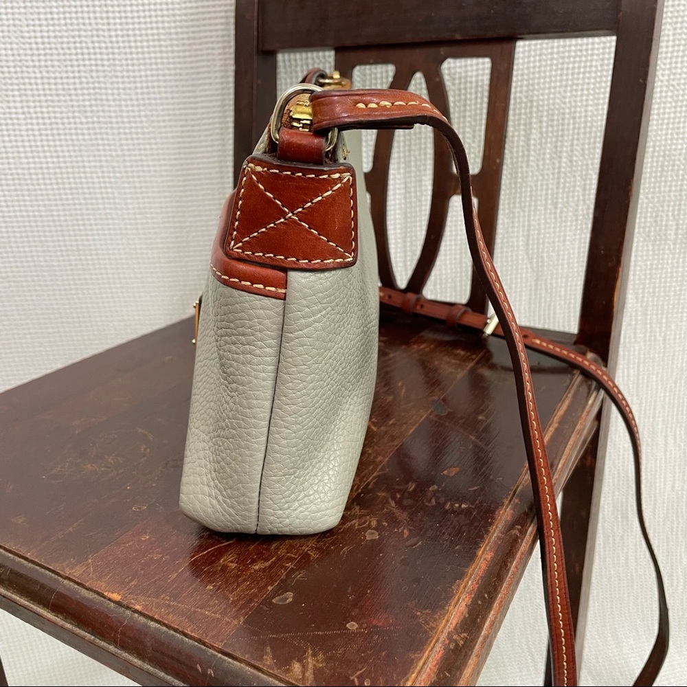 Dooney and Bourke Gray Ginger Pouchette - Picture 5 of 15